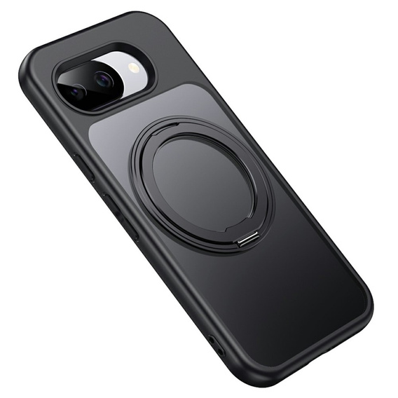 Case for Google Pixel 10a, for MagSafe, with stand, black