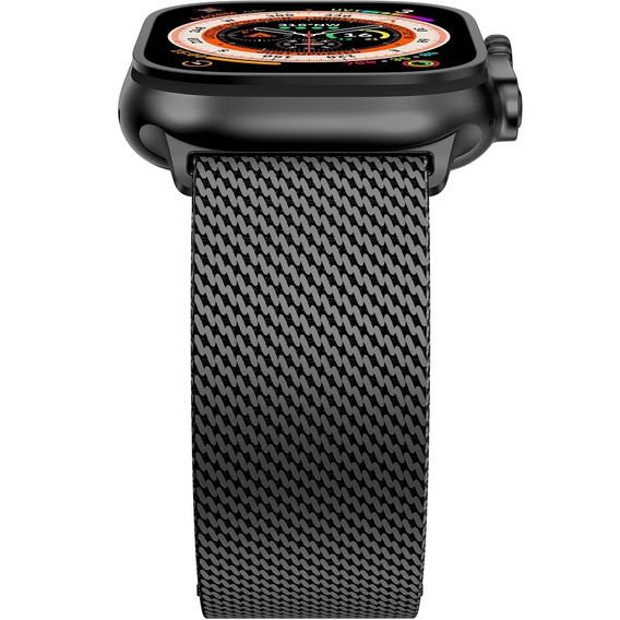 Milanese bracelet for Apple Watch 1/2/3/4/5/6/7/8/SE/ULTRA (42/44/45/49 MM) - Black