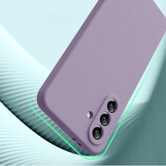 Case for Samsung Galaxy A56 5G, Silicone Lite, purple