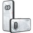 Case for Nothing Phone 2a, Fusion Hybrid, with camera protection, transparent / black
