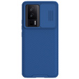 Case for Poco F5 Pro, Armored Nillkin, CamShield Pro, blue