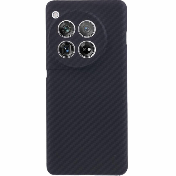 Case for OnePlus 12 5G, Aramid Fiber Cover, black