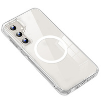 Case for Samsung Galaxy A35 5G, Fusion Hybrid, for MagSafe, transparent