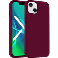 Case for iPhone 14, Silicone Lite, red