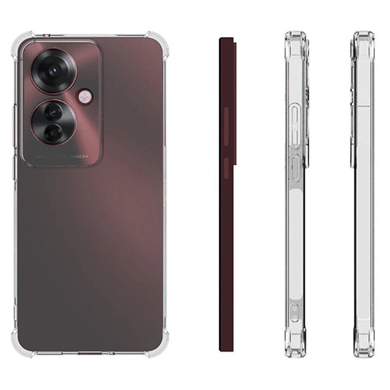 Case for Oppo Reno 11F 5G, Dropproof, transparent