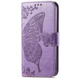 Flip case for Samsung Galaxy A26, Butterfly, purple