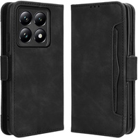 Flip case for Xiaomi 14T Pro, Card Slot, black