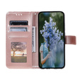 Flip case for Samsung Galaxy A34 5G, Mandala, pink rose gold