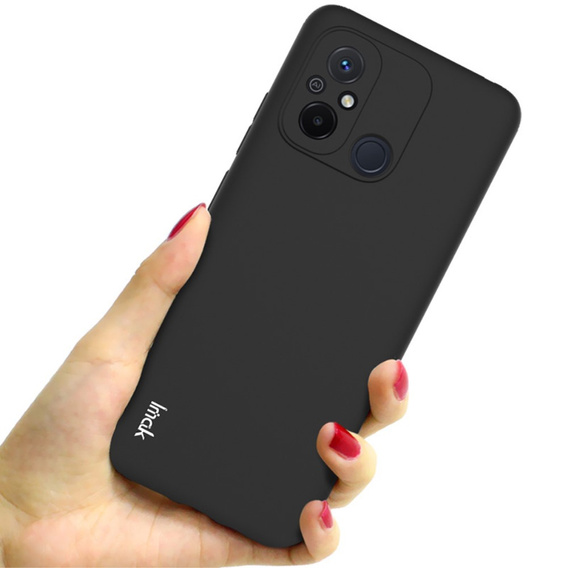 IMAK Case for Xiaomi Redmi 12C, UC-3 Series, CamShield, black