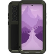 Love Mei Case for Samsung Galaxy S24 Ultra, armored without glass, green