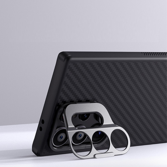 Nillkin Armored Case for Samsung Galaxy S24 Ultra, Carboprof Case, for Magsafe, black