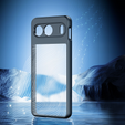 DuxDucis case for OnePlus Nord 4, Aimo case, transparent / black