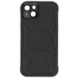 Case for iPhone 15, ERBORD Armor Mag, black