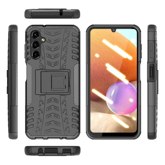 Case for Samsung Galaxy A14 4G/5G, Tire Armor, black