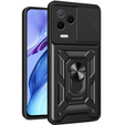 Case for Infinix Note 12 2023, CamShield Slide, black