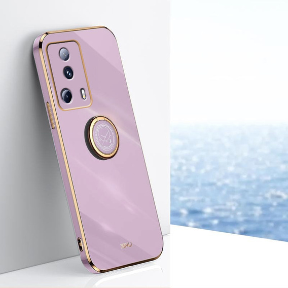 Case for Xiaomi 13 Lite, Electro Ring, purple