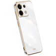Case for Xiaomi Redmi Note 13 Pro 5G, Glamour CamShield, white