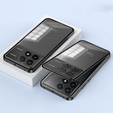 1 x Case for Xiaomi Poco F6 Pro, Frame Case, black