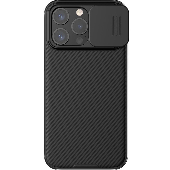Case for iPhone 15 Pro, Armored Nillkin, CamShield Pro, Black