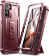Armored case for Samsung Galaxy S21, Dexnor Full Body, red