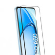 3D Tempered Glass for Oppo A60, black frame