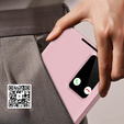 Flip case for Samsung Galaxy A56 5G, Smart View Wallet, pink