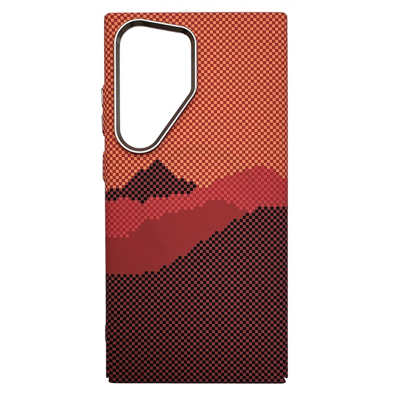 MagSafe's Samsung Galaxy S23 Ultra Case, Carbon Fiber, orange