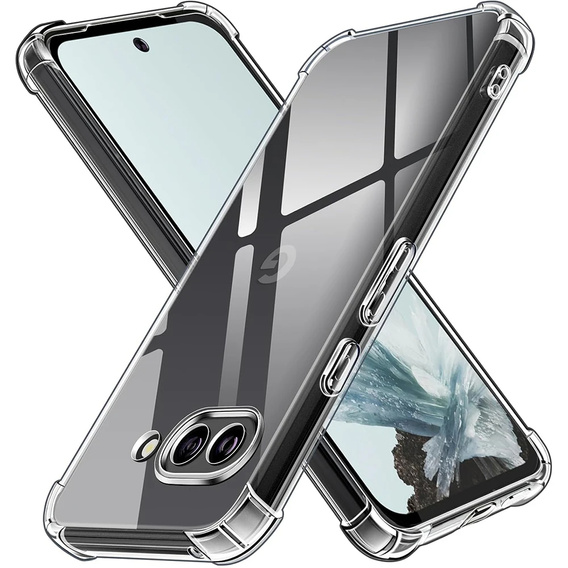 Case for Google Pixel 9A, Dropproof, transparent