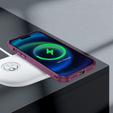 Case for iPhone 14 Pro, ERBORD Impact Guard, MagSafe, maroon