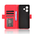Flip case for Oppo A40 / Oppo A40m, Card Slot, red