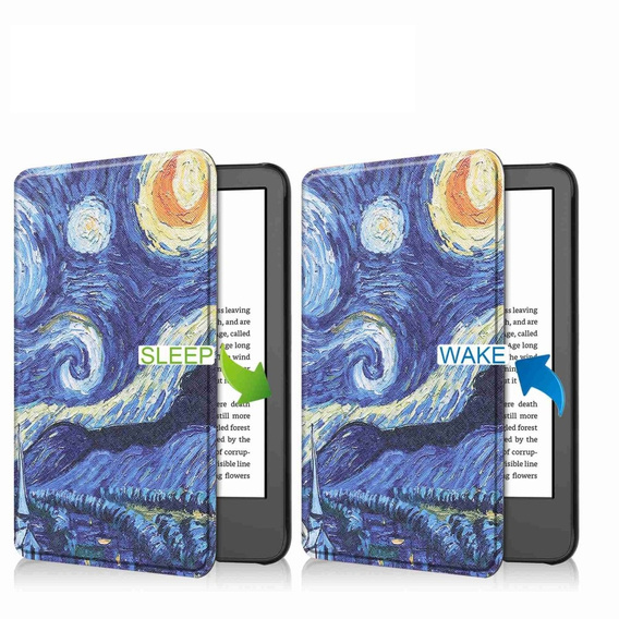 Case for Kindle 11, Smartcase, oil painting