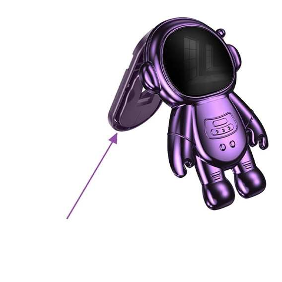 Case for Samsung Galaxy A15 4G / 5G, Glitter Astronaut, purple