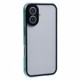 Case for iPhone 16, Magnetic Dual Glass, green