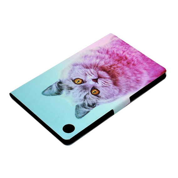 Case for Samsung Galaxy Tab A9 X110 / X115, pink cat