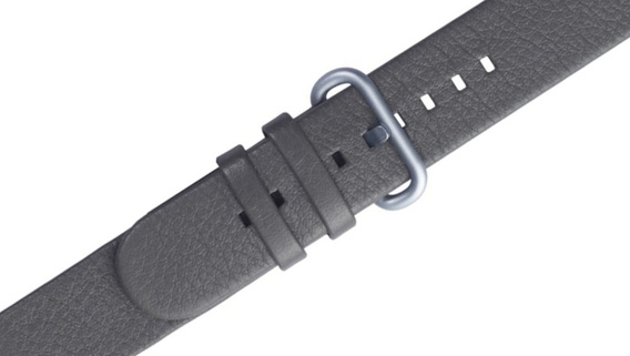 Hollow strap 20mm for Samsung Galaxy Watch 42mm/Watch Active - Black/Red