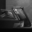 Armored case for Samsung Galaxy S21 FE, Dexnor Full Body, black