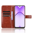 Flip case for Oppo A40 / Oppo A40m, Crazy Horse Wallet, brown
