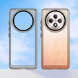 Case for Oppo Reno 12FS / 12F, Fusion Hybrid, transparent / black