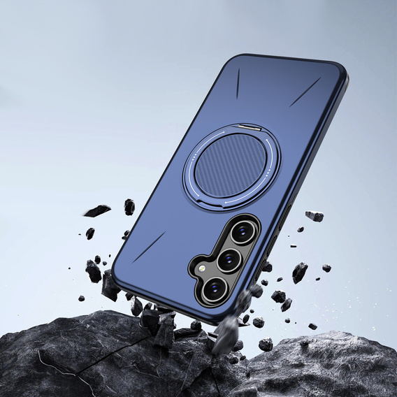 MagSafe case with stand for Samsung Galaxy A37 5G, blue