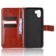Flip case for Xiaomi Redmi A1 4G / A2 4G, Crazy Horse Wallet, brown