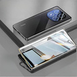 Case for Xiaomi Redmi Note 14 Pro+, Magnetic Dual Glass, black