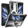 Armor Case for Samsung Galaxy Z Fold 4 5G, Nox Case Ring, silver