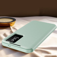 Flip case for Samsung Galaxy S24 Ultra, Smart View Wallet, green