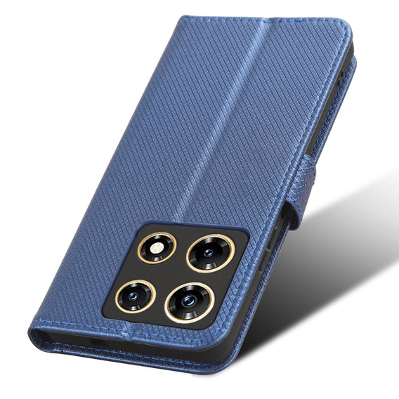 Flip case for Infinix Note 30 Pro 4G, Wallet Smart Magnet, blue