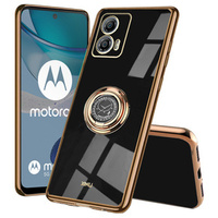 Case for Motorola Moto G53 5G, Electro Ring, black