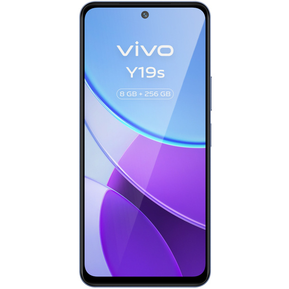3D Tempered Glass for Vivo Y19s, black frame