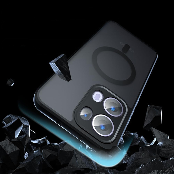 Case for Oppo Reno 13 Pro, for MagSafe, ERBORD Matt Case, black