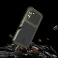 Love Mei Case for Samsung Galaxy S23 Plus, armored with glass, green