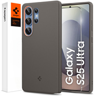 Spigen case for Samsung Galaxy S25 Ultra, Nano Pop MagSafe, grey + 9H tempered glass