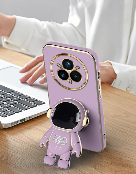 Case for Realme 14 Pro+ 5G, Astronaut, purple